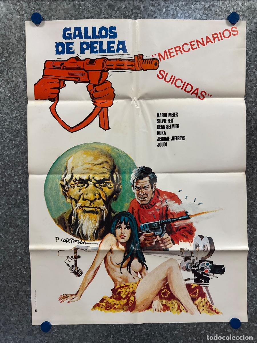 Cine: Gallos de pelea, Karin Meier, Silvie Feit, A&ntilde;o 1984, POSTER ORIGINAL