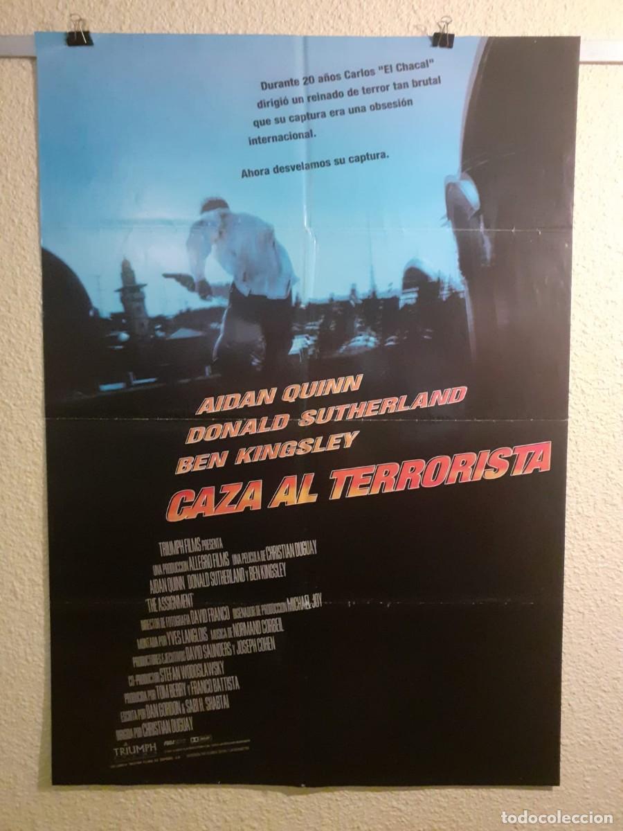 Cine: Cartel Cine Caza Al Terrorista (1997)(Doble Cara)