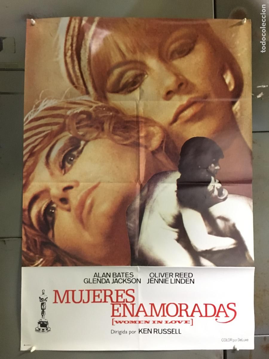 Cine: AEO75 MUJERES ENAMORADAS KEN RUSSELL GLENDA JACKSON POSTER ORIGINAL 70X100 ESPA&Ntilde;OL h0