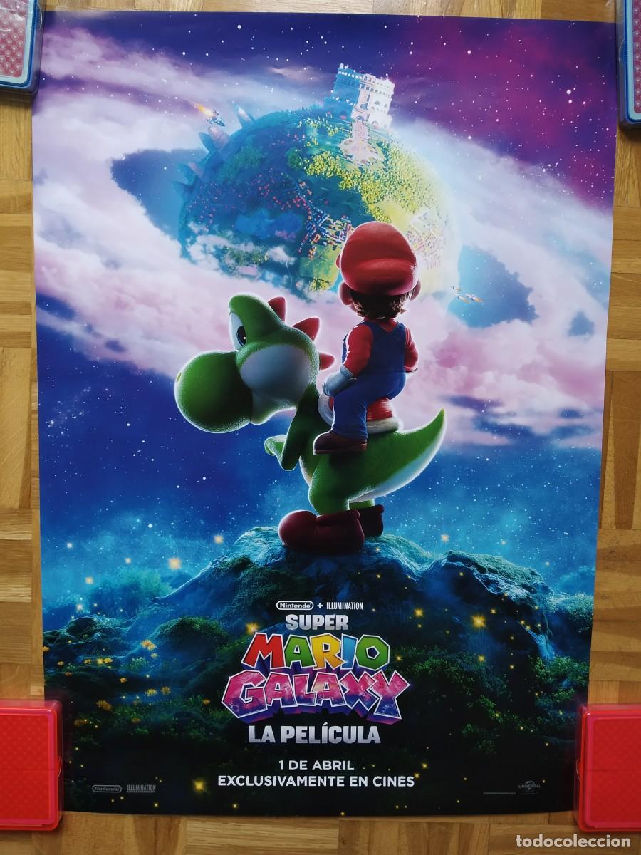 Cine: POSTER SUPER MARIO GALAXY. NINTENDO. MEDIDAS 59,50 X 42 CM