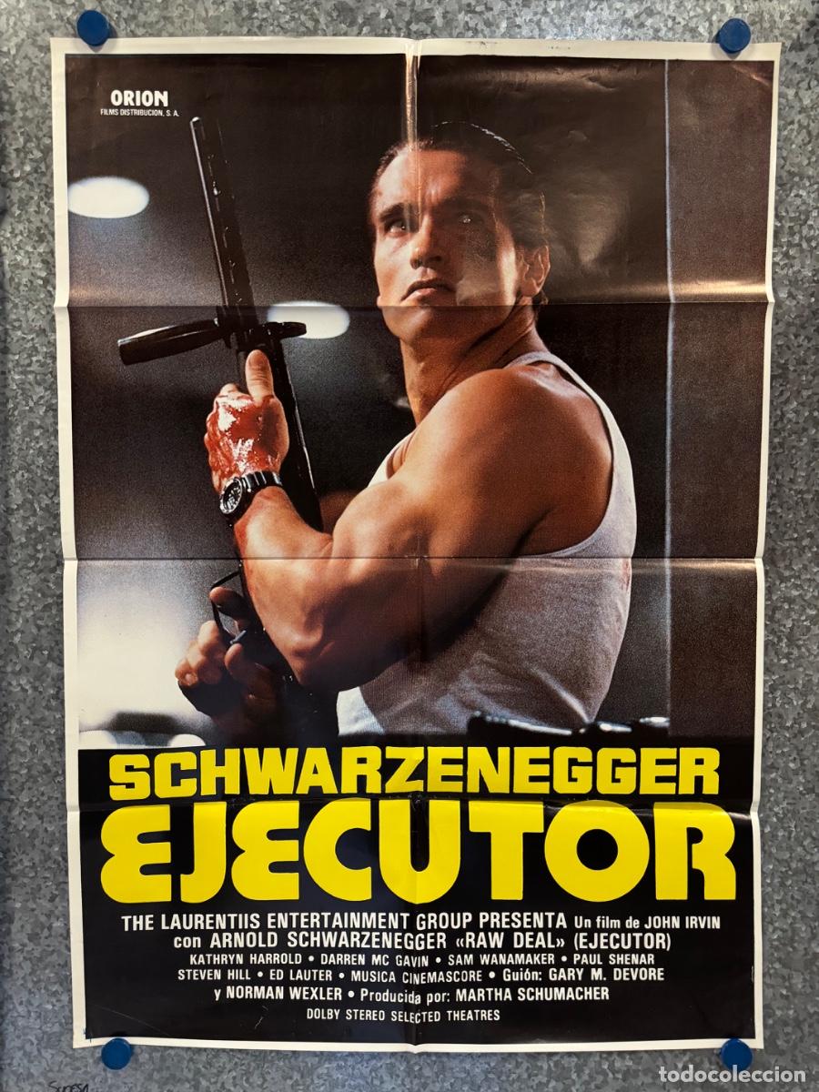 Cine: SCHWARZENEGGER EJECUTOR , Arnold Schwarzenegger, POSTER ORIGINAL - Foto 1