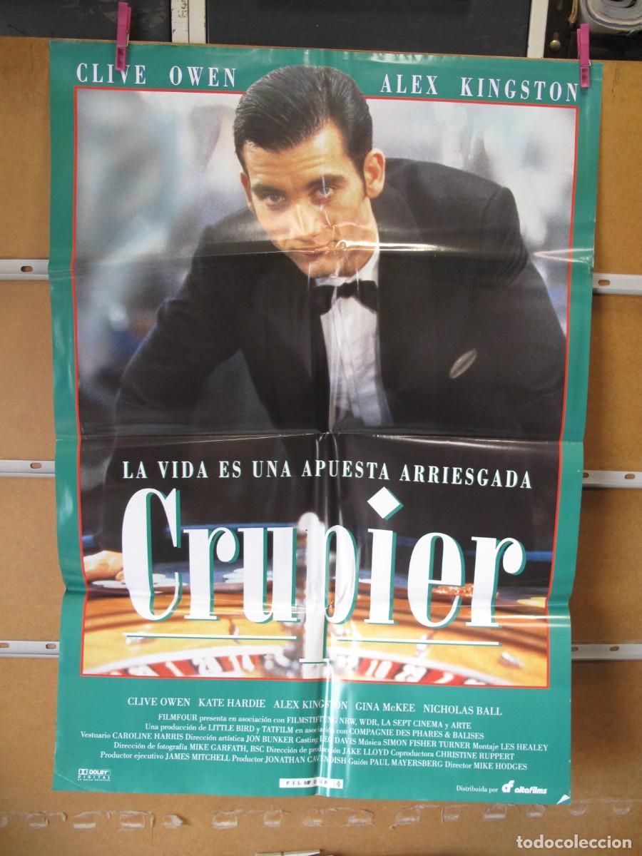 Cine: EN744 CRUPIER POSTER ORIGINAL