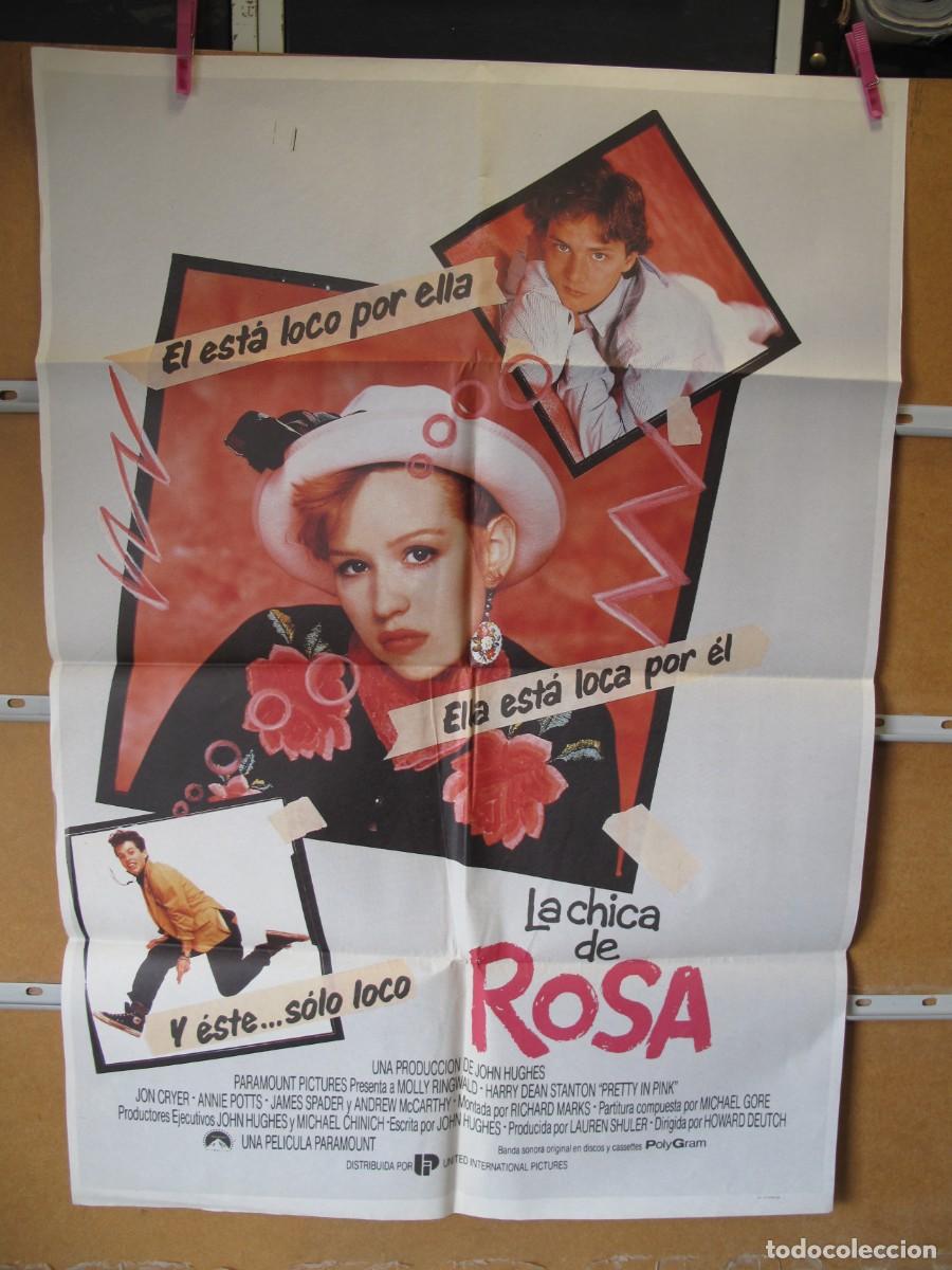 Cine: EN689 LA CHICA DE ROSA POSTER ORIGINAL
