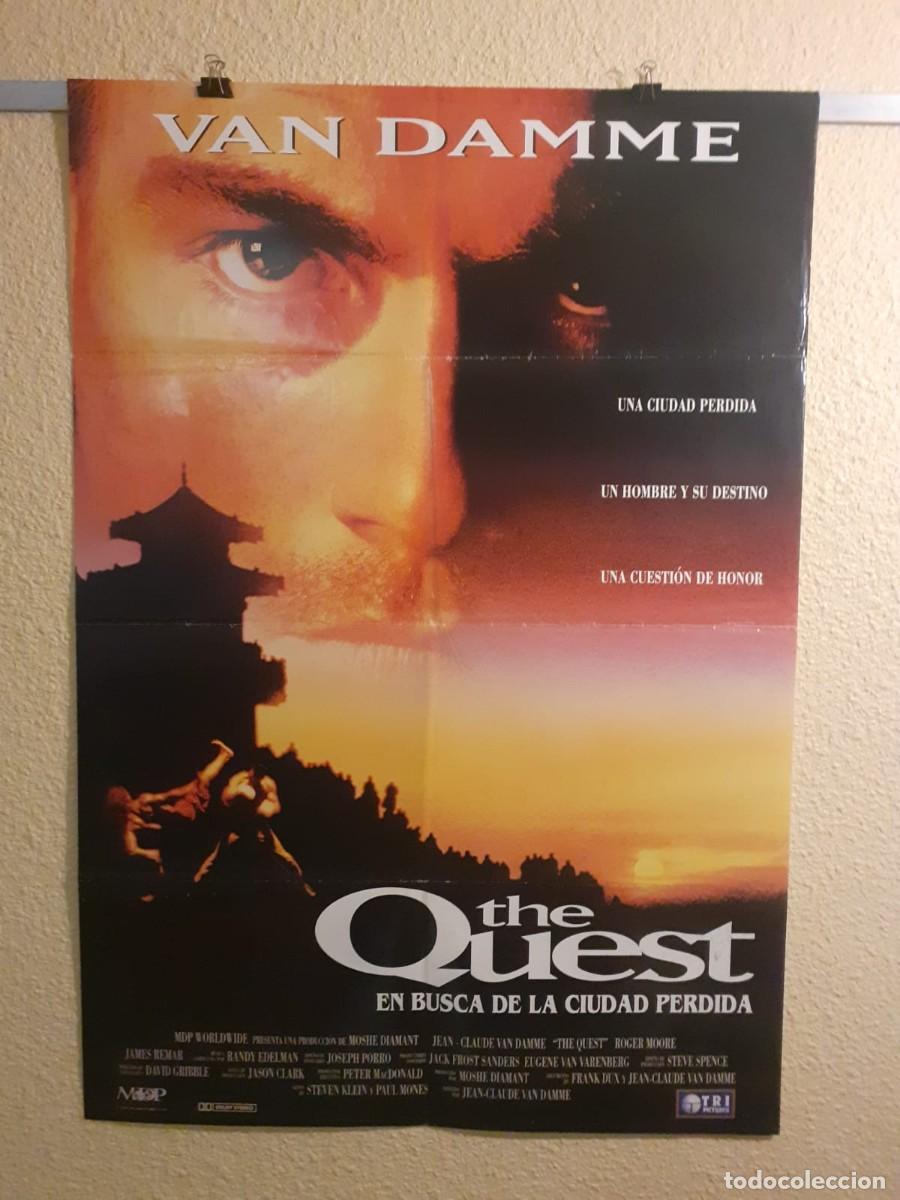 Cine: Cartel Cine Original The Quest (1996) 98x68cm