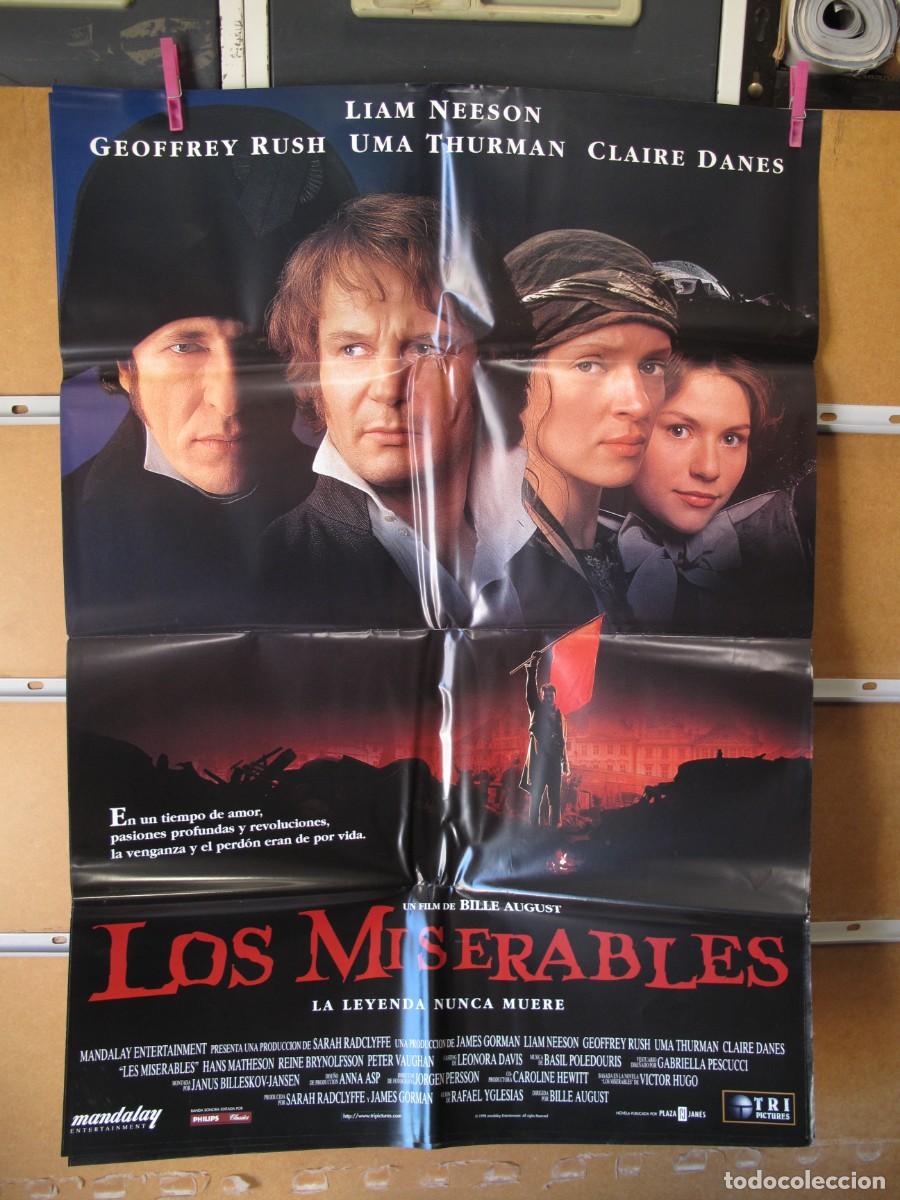 Cine: EN1741 LOS MISERABLES POSTER ORIGINAL