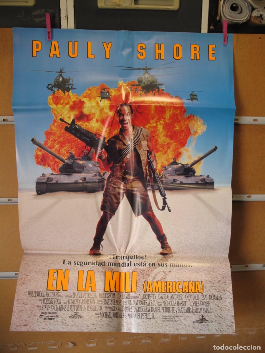 Cine: EN1790 EN LA MILI AMERICANA POSTER ORIGINAL