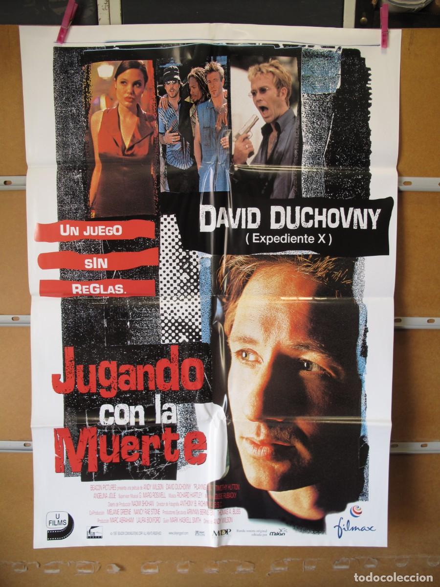 Cine: EN1757 JUGANDO CON LA MUERTE POSTER ORIGINAL