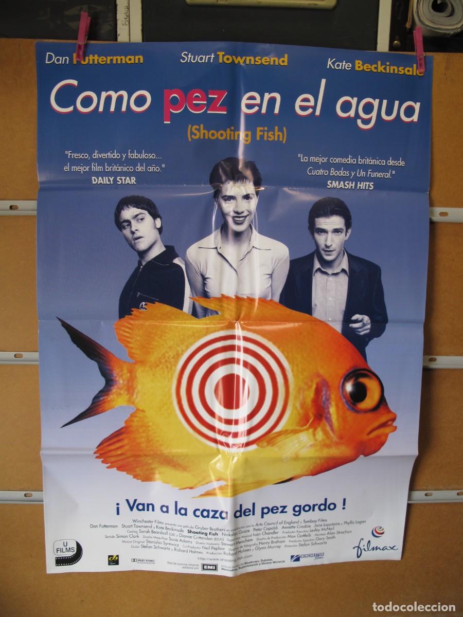 Cine: EN1755 COMO PEZ EN EL AGUA POSTER ORIGINAL