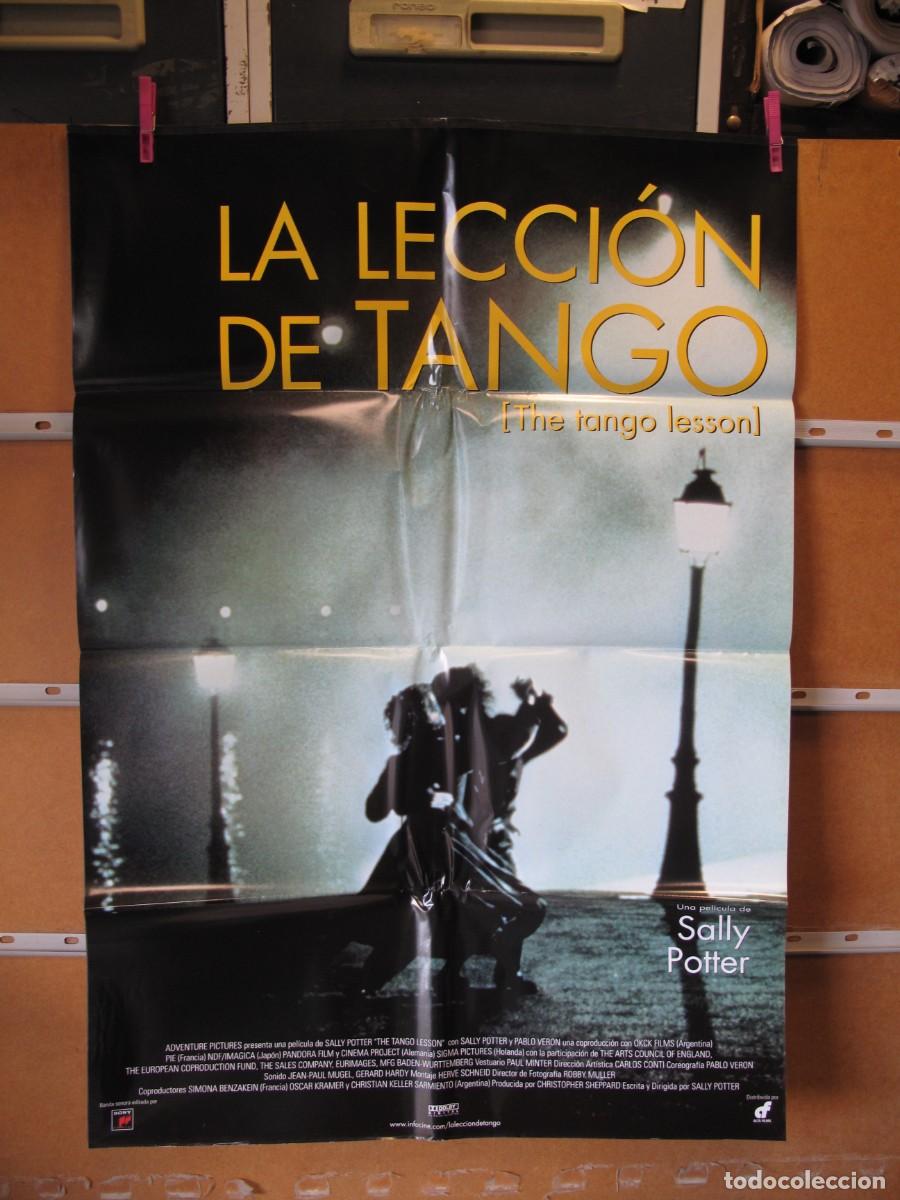 Cine: EN1805 LA LECCION DE TANGO POSTER ORIGINAL