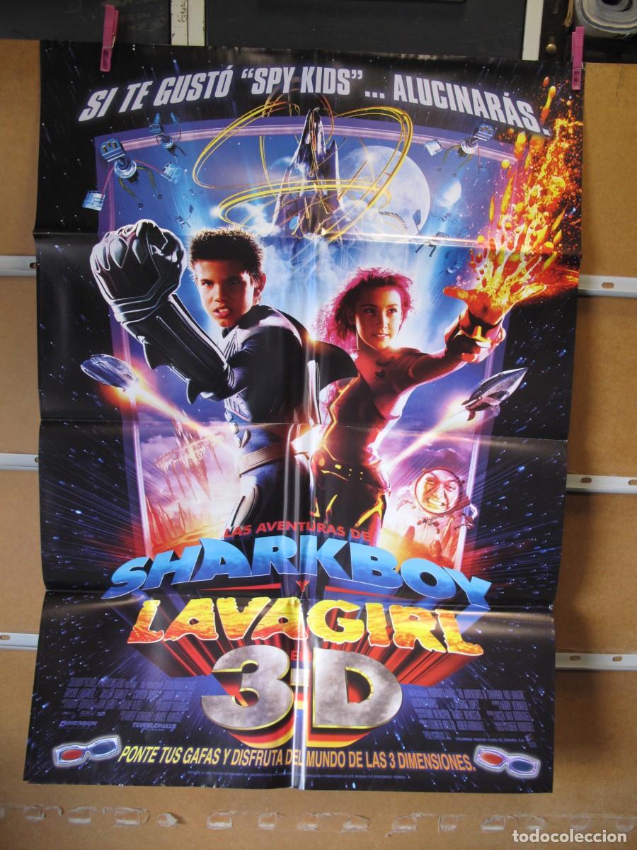Cine: EN1816 SHARKBOY Y LAVAGIRL POSTER ORIGINAL