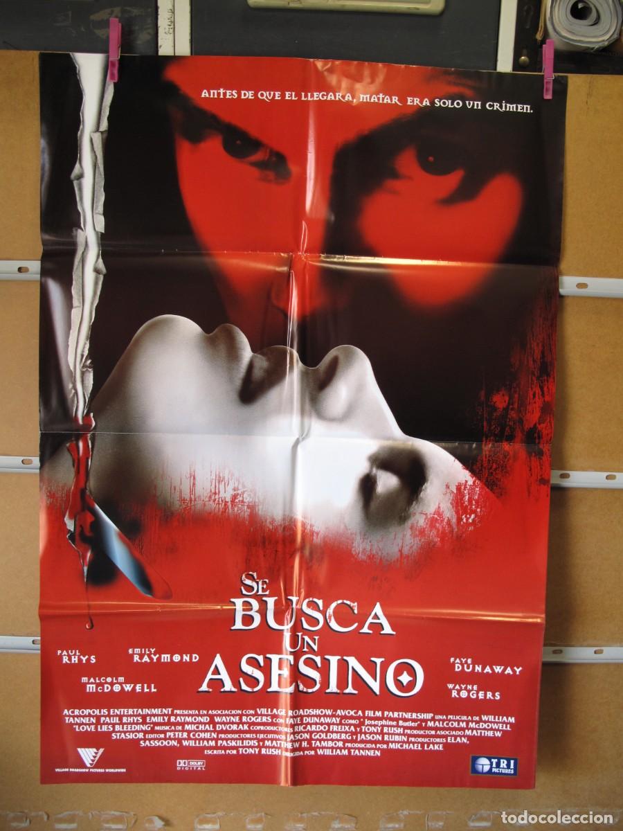 Cine: EN1812 SE BUSCA UN ASESINO POSTER ORIGINAL