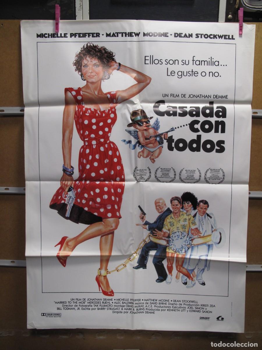 Cine: EN1903 CASADA CON TODOS POSTER ORIGINAL