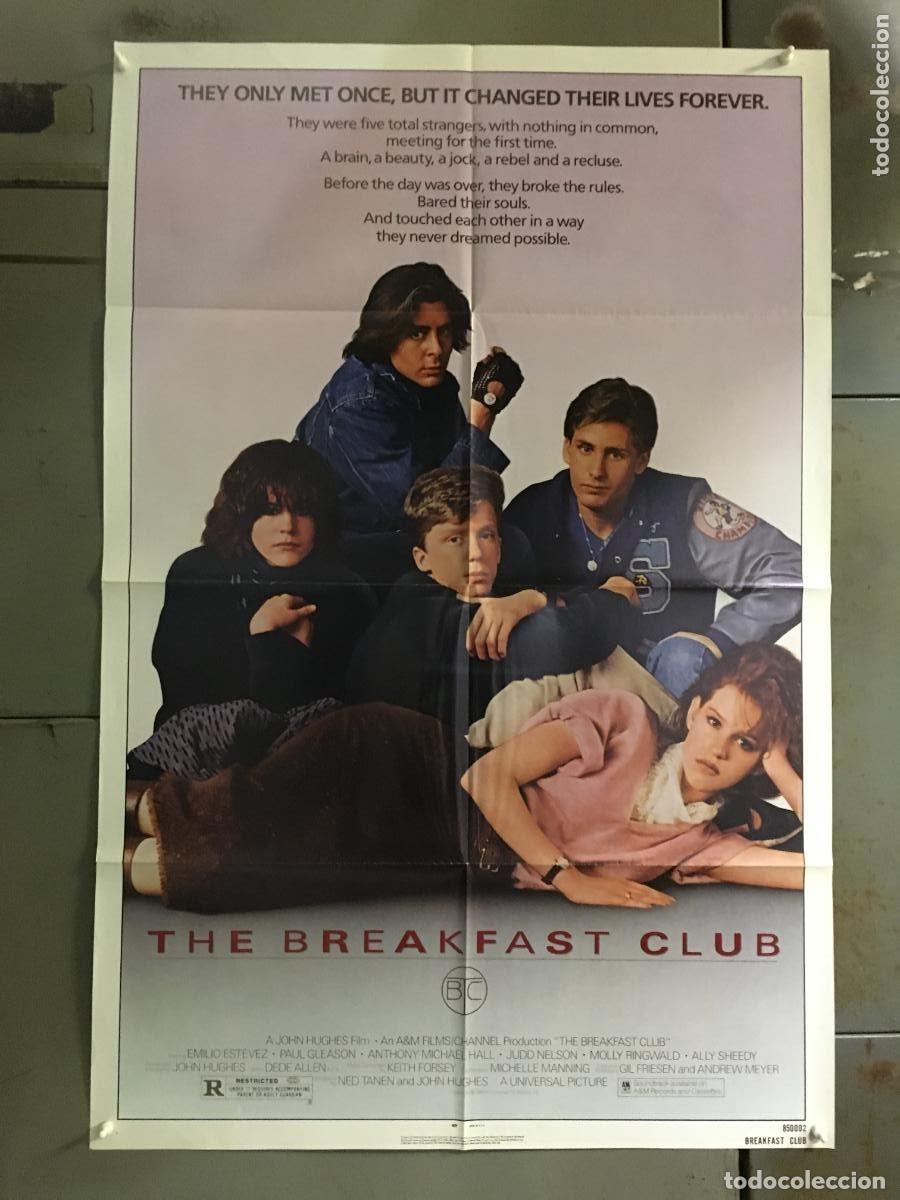 Cine: PJE 0354 EL CLUB DE LOS CINCO The Breakfast Club MOLLY RINGWALD POSTER ORIGINAL USA 70X105