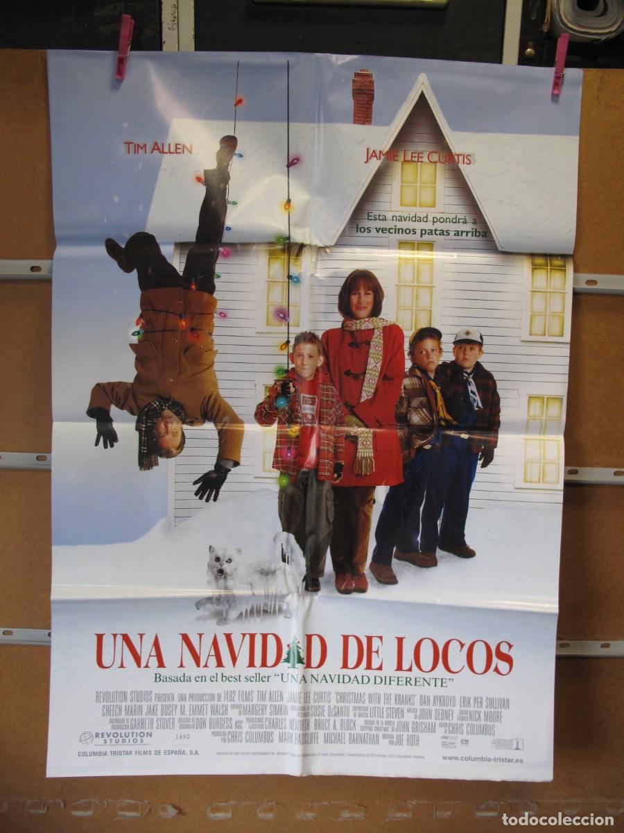 Cine: EN2082 UNA NAVIDAD DE LOCOS POSTER ORIGINAL