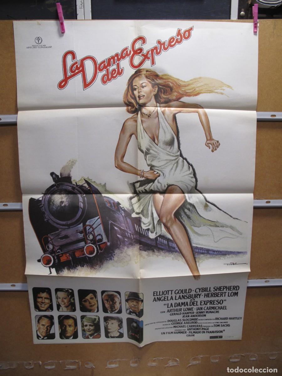 Cine: EN2170 LA DAMA DEL EXPRESO POSTER ORIGINAL