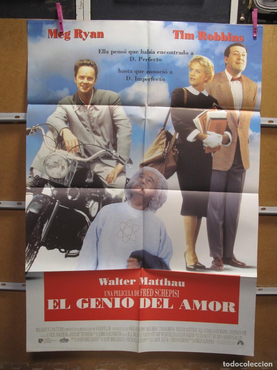 Cine: EN2121 EL GENIO DEL AMOR POSTER ORIGINAL