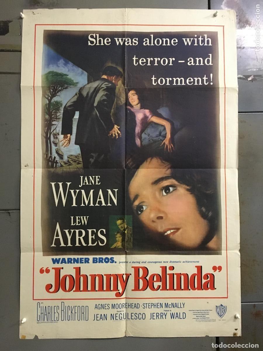 Cine: PJE 0361 BELINDA JANE WYMAN LEW AYRES POSTER ORIGINAL USA 70X105
