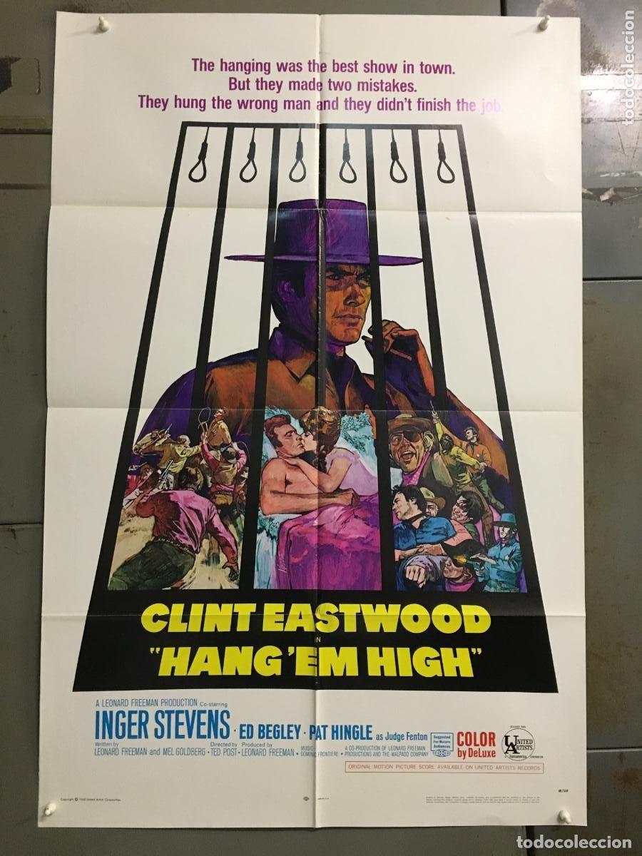 Cin&eacute;ma: PJE 0362 COMETIERON DOS ERRORES CLINT EASTWOOD POSTER ORIGINAL USA 70X105