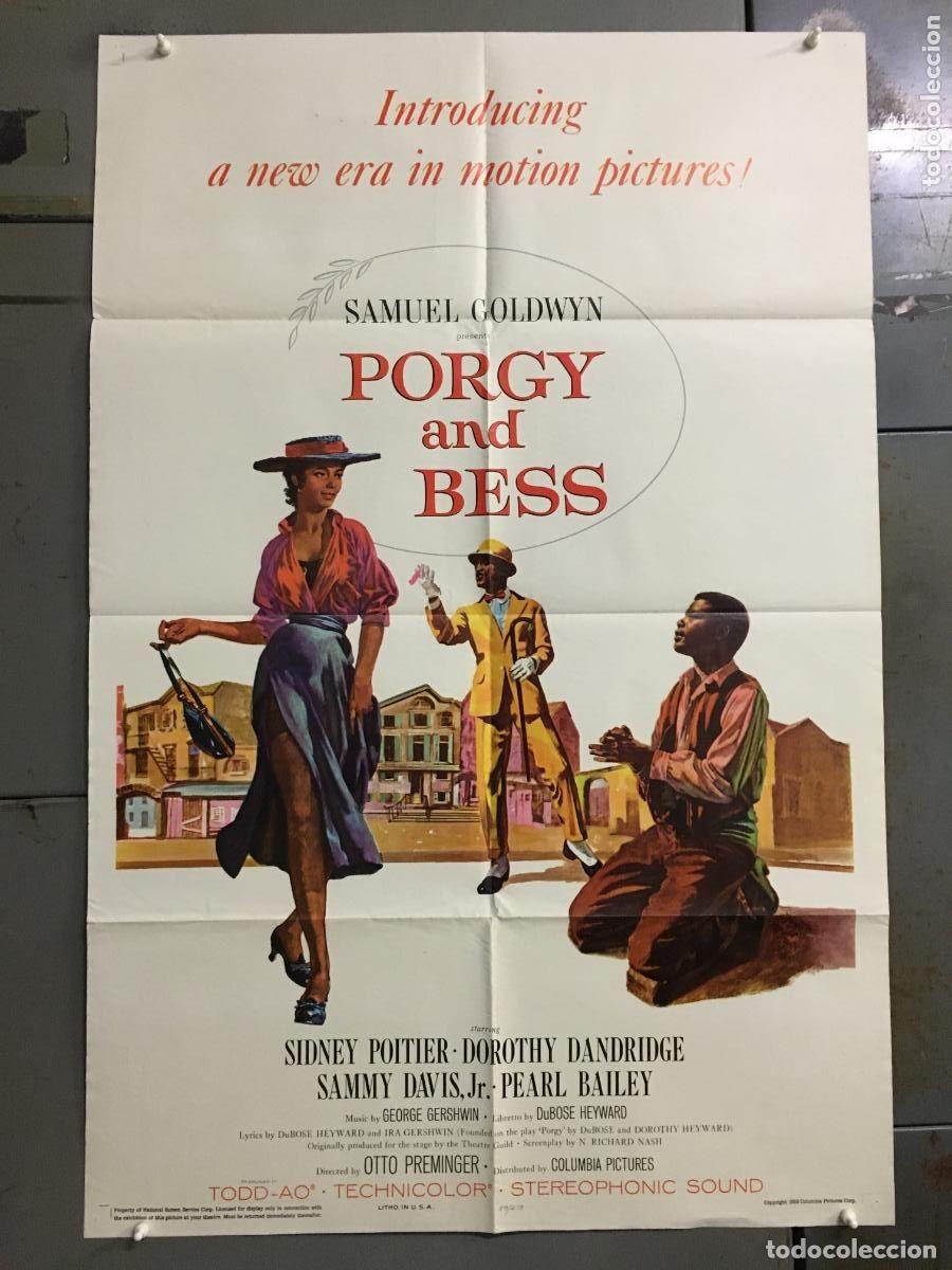 Kino: PJE 0364 PORGY AND BESS OTTO PREMINGER SIDNEY POITIER DOROTHY DANDRIDGE POSTER ORIGINAL USA 70X105