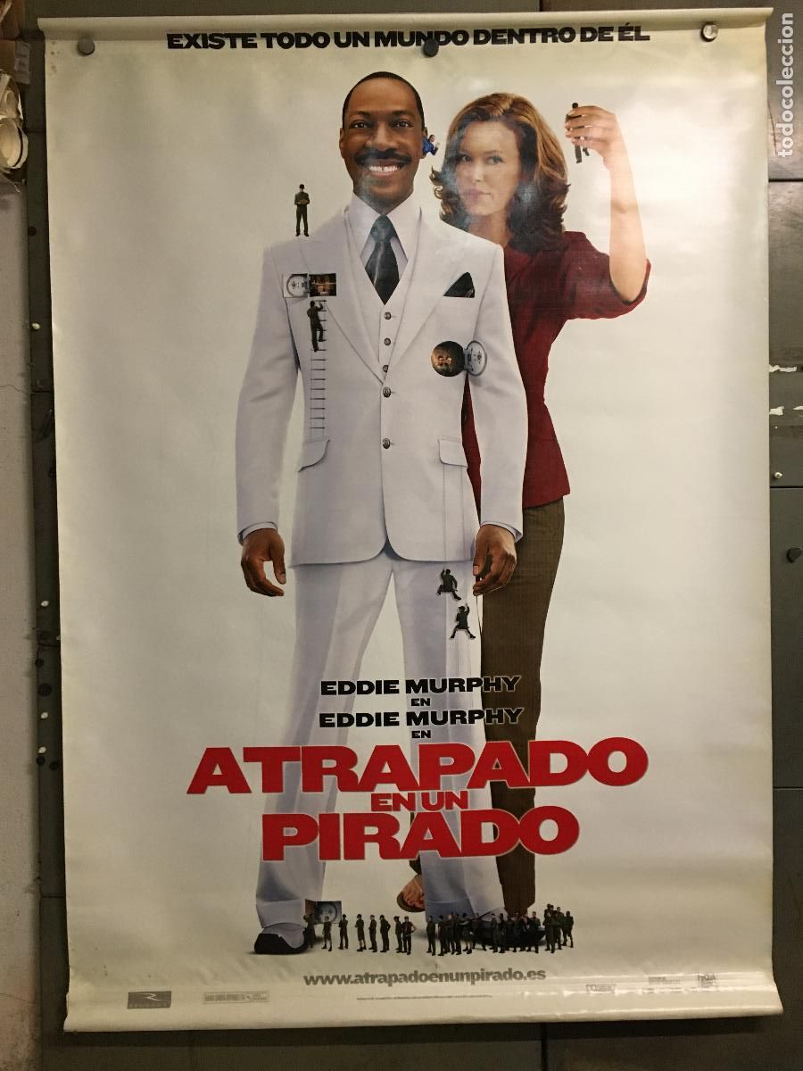 Cin&eacute;ma: R0248 ATRAPADO EN UN PIRADO EDDIE MURPHY JUMBO BANNER POSTER 140X200