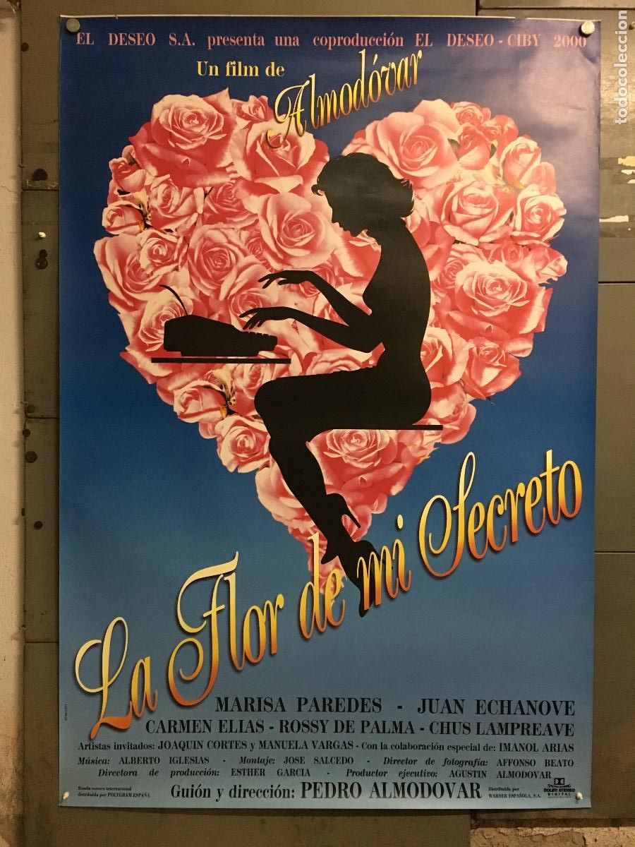 Cinema: R0253 LA FLOR DE MI SECRETO PEDRO ALMODOVAR JUMBO BANNER POSTER 120X175