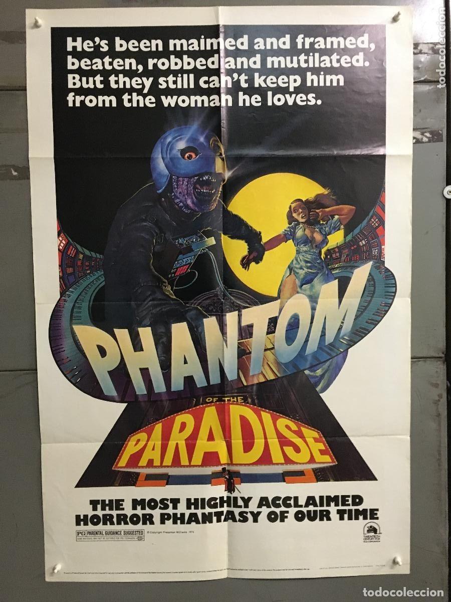 Cinema: PJE 0380 EL FANTASMA DEL PARAISO BRIAN DE PALMA POSTER ORIGINAL USA 70X105