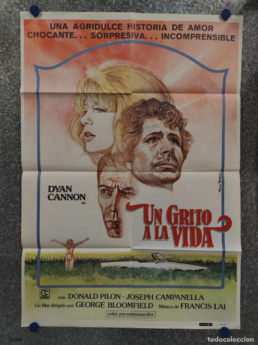 Cine: UN GRITO A LA VIDA. DYAN CANNON. A&Ntilde;O 1980. POSTER ORIGINAL