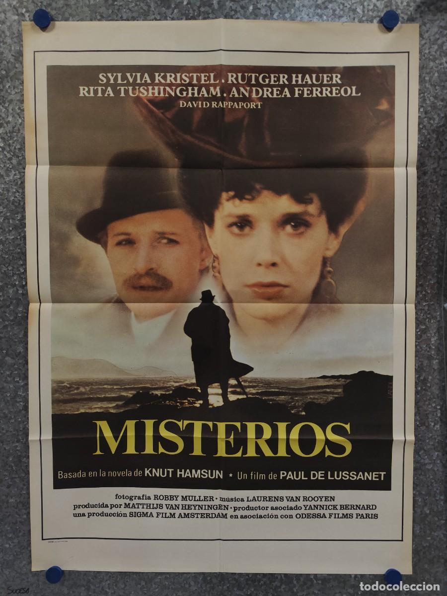 Cine: Misterios. Sylvia Kristel, Rutger Hauer. A&Ntilde;O 1980. POSTER ORIGINAL