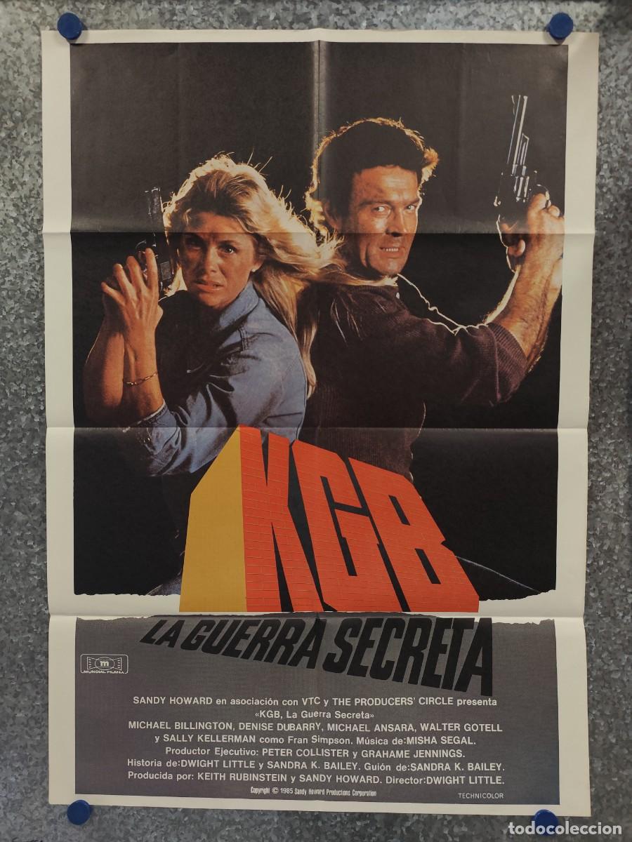 Cine: KGB. LA GUERRA SECRETA. MICHAEL BILLINGTON, DENISE DUBARRY. A&Ntilde;O 1976. POSTER ORIGINAL