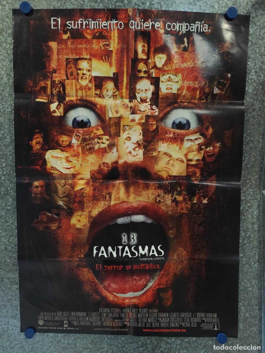 Cine: 13 FANTASMAS. TONY SHALHOUB ROBERT ZEMECKIS. A&Ntilde;O 2001. POSTER ORIGINAL