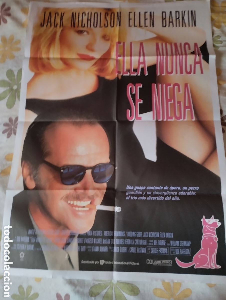 Cine: CARTEL POSTER 100 x 70 - ELLA NUNCA SE NIEGA