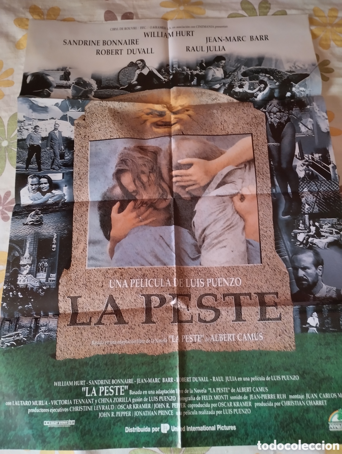 Cine: CARTEL POSTER 100 x 70 - LA PESTE