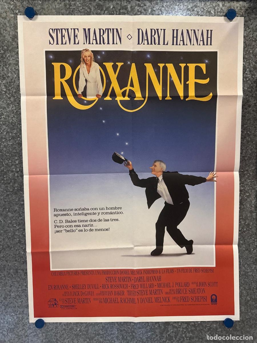 Cine: ROXANNE, Steve Martin, Daryl Hannah, POSTER ORIGINAL
