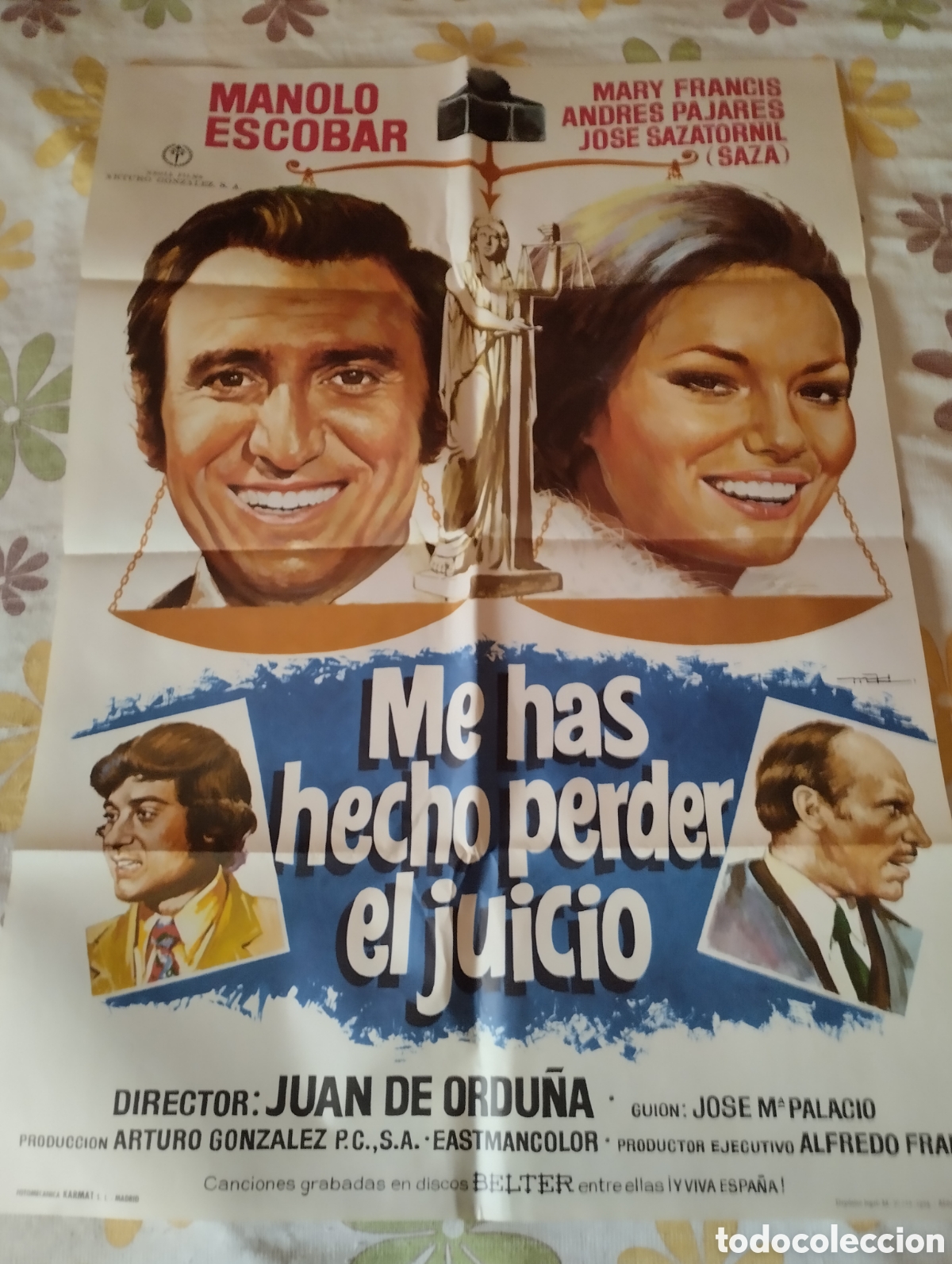 Cine: CARTEL POSTER 100 x 70 - ME HAS HECHO PERDER EL JUICIO