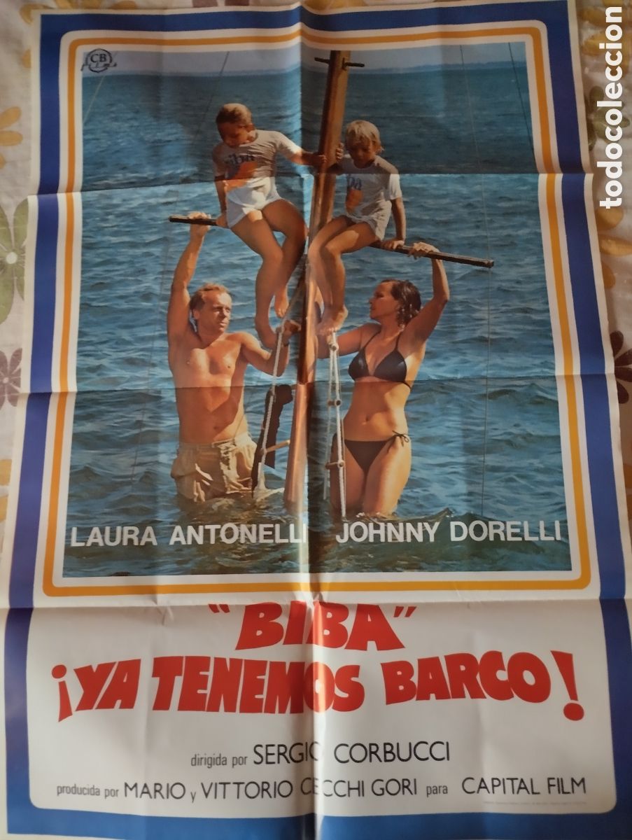 Cine: CARTEL POSTER 100 x 70 - BIBA YA TENEMOS BARCO