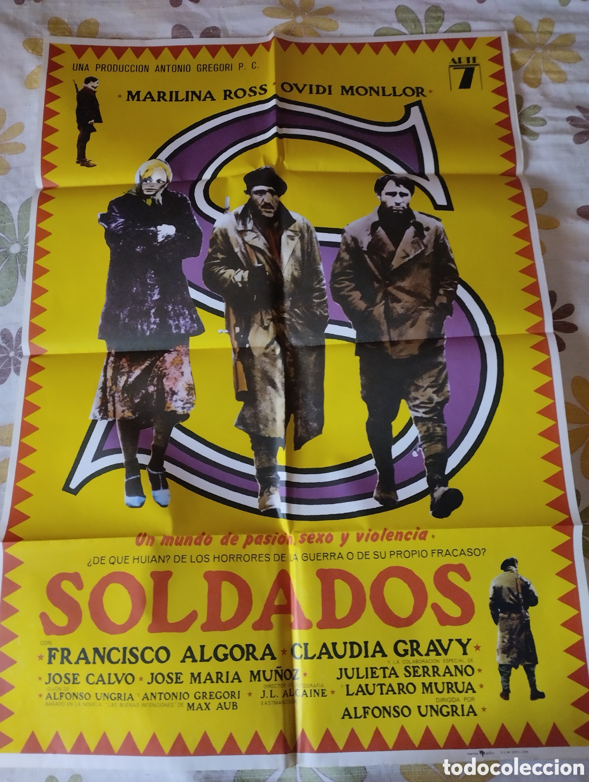 Cine: CARTEL POSTER 100 x 70 - SOLDADOS