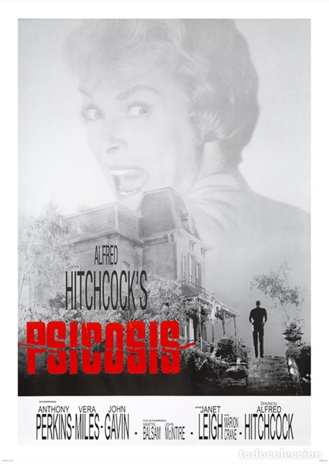 Cine: Psicosis. P&oacute;ster 100x70 cm aprox