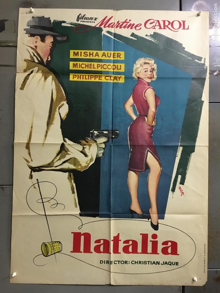 Cinema: AFD88 NATALIA MARTINE CAROL MCP POSTER ORIGINAL 70X100 ESTRENO