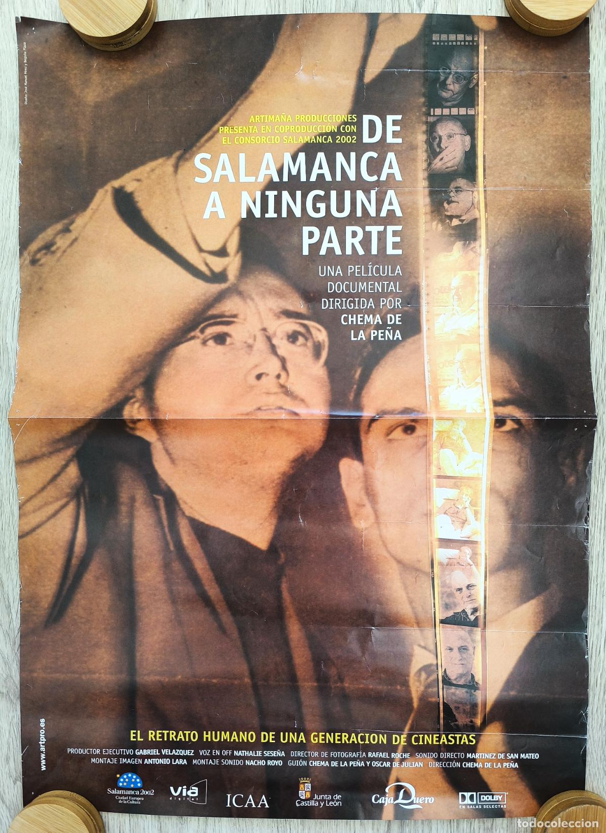 Cin&eacute;ma: RW CARTEL CINE PELICULA DOCUMENTAL DE SALAMANCA A NINGUNA PARTE CHEMA DE LA PE&Ntilde;A CD36