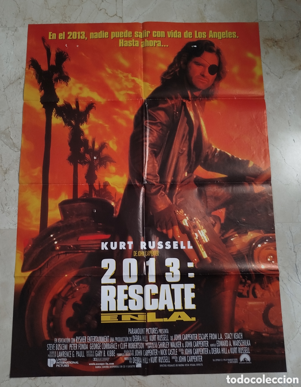 Cine: 2013: Rescate en L.A. Cartel gran formato