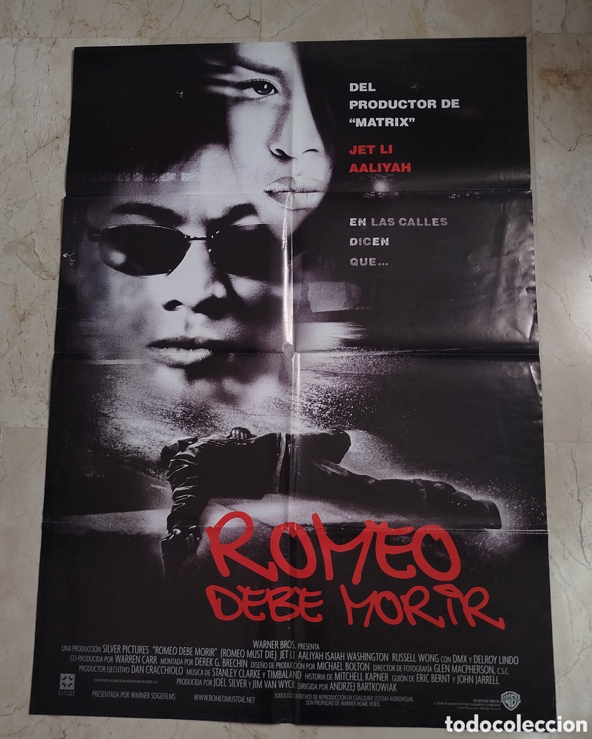 Cine: Romeo debe morir. Cartel gran formato