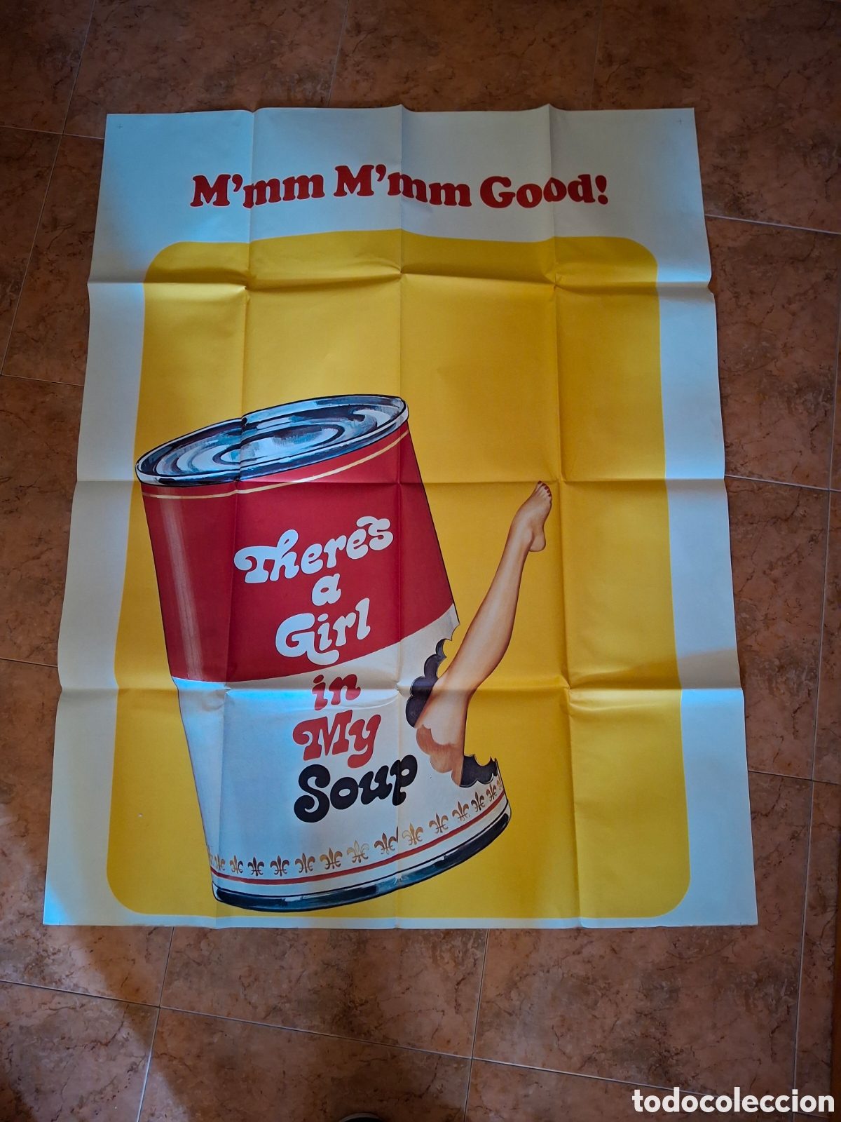 Cine: Cartel de Cine Original Italiano &rdquo;Hay una chica en mi sopa&rdquo; (1970) - Peter Sellers / Goldie Hawn - F