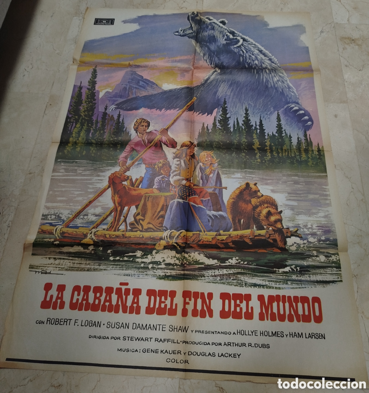 Cine: La caba&ntilde;a del fin del mundo. Cartel gran formato