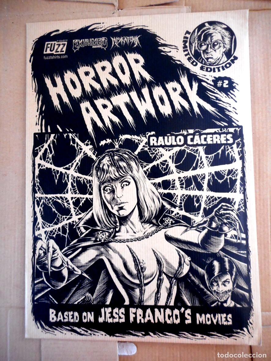 Cine: HORROR ARTWORK N&ordm;2 JESS FRANCO MOVIE&acute;S (FUZZ - FEBRERO 2020) RA&Uacute;LO C&Aacute;CERES -EDICI&Oacute;N LIMITADA-