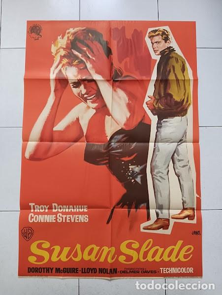 Kino: SMP 2289 SUSAN SLADE TROY DONAHUE CONNIE STEVENS JANO POSTER ORIGINAL 70X100 ESTRENO