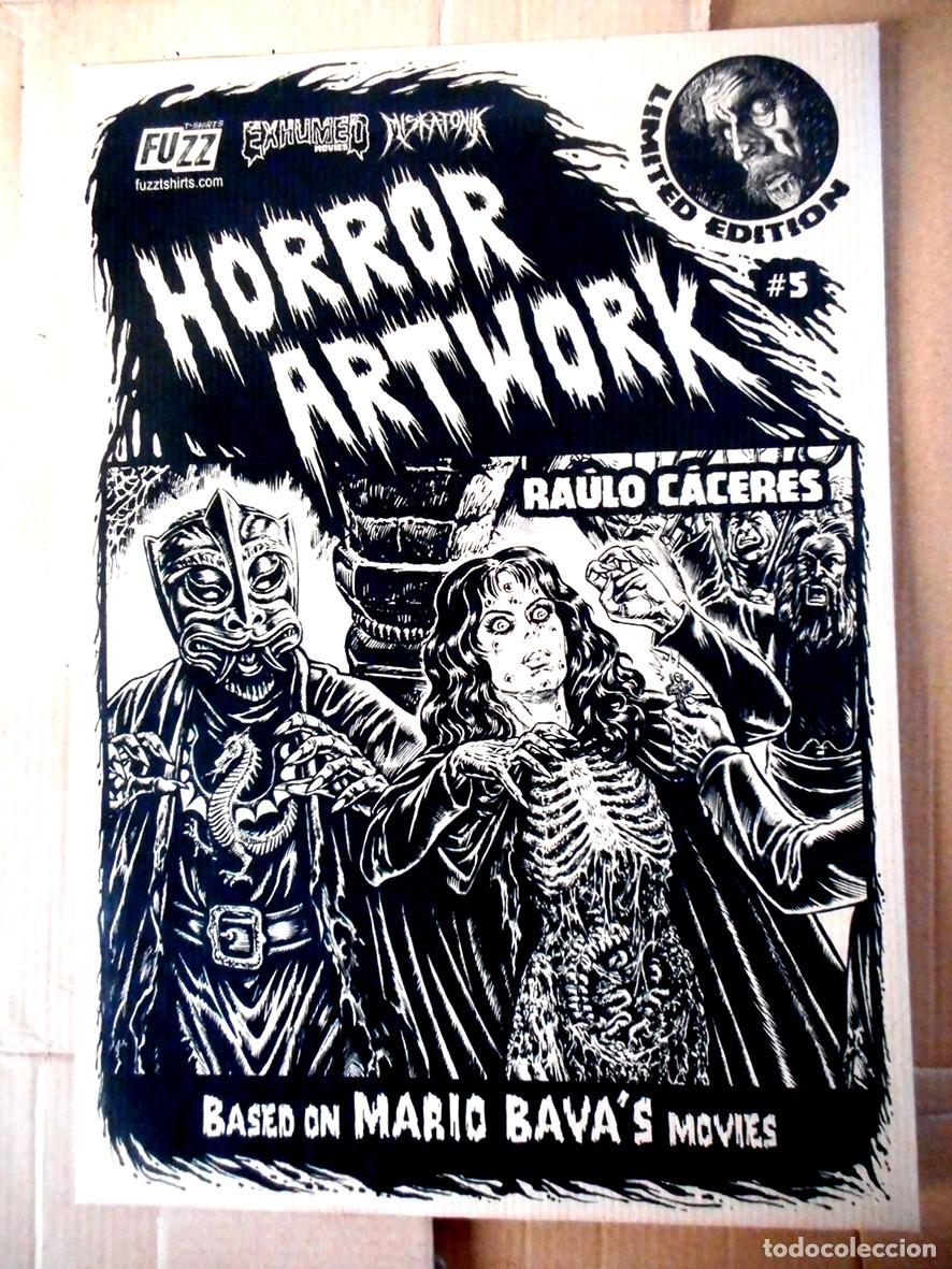 Cine: HORROR ARTWORK N&ordm;5 MARIO BAVA MOVIES (FUZZ-DICIEMBRE 2021) RA&Uacute;LO C&Aacute;CERES