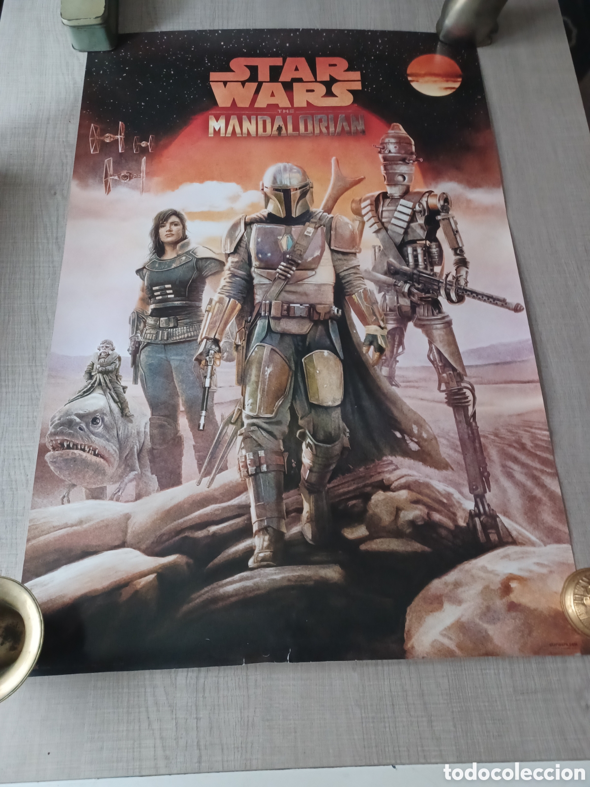 Cine: 2 POSTERS STAR WARS MANDALORIAN - Foto 3