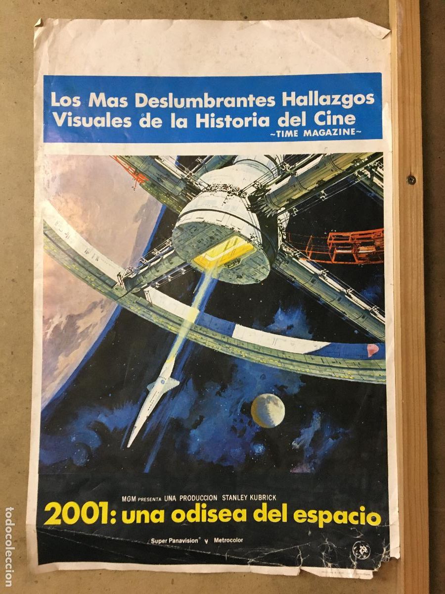 Cine: ODC B976 2001 STANLEY KUBRICK POSTER ORIGINAL ESTRENO 24X36