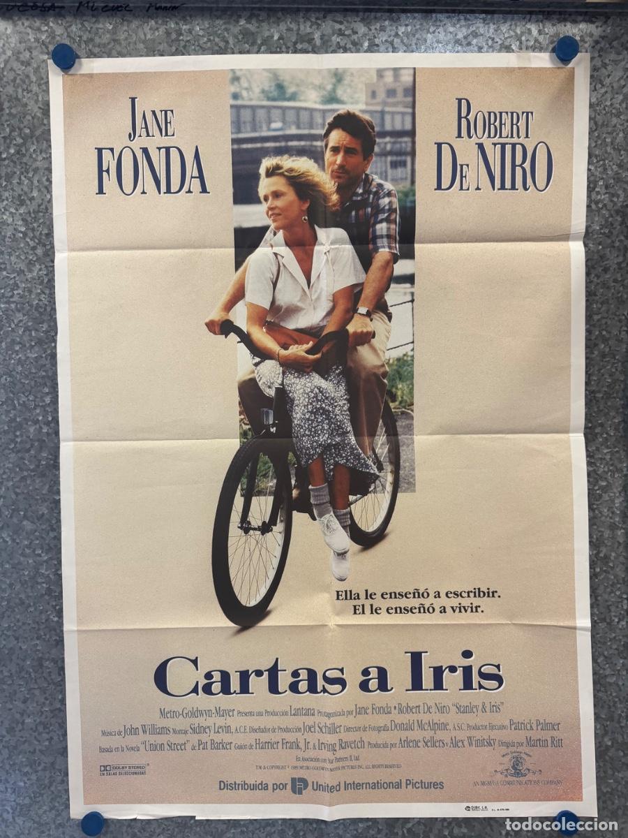 Cine: Cartas a Iris, Jane Fonda, Robert de Niro, A&ntilde;o 1990, POSTER ORIGINAL