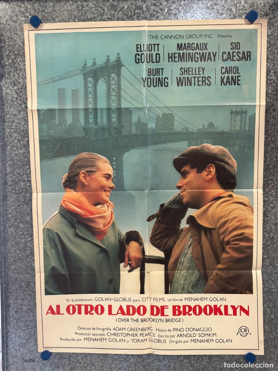 Cine: Al otro lado de Brooklyn, Elliott Gloud, Sid Caesar, A&ntilde;o 1983, POSTER ORIGINAL